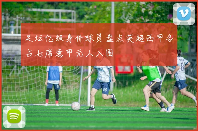 足坛亿级身价球员盘点英超西甲各占七席意甲无人入围